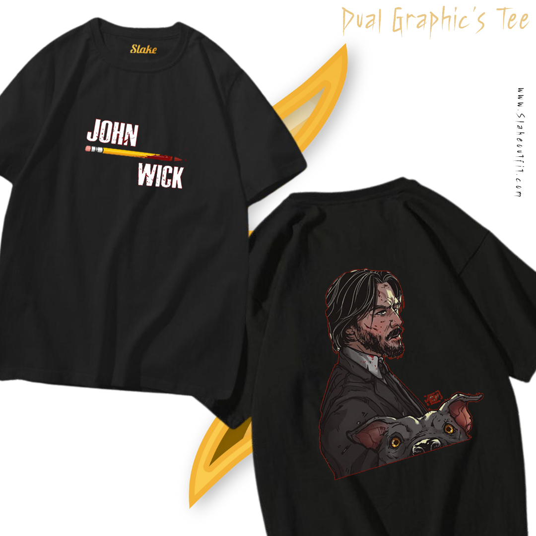 Dual graphic tee 3