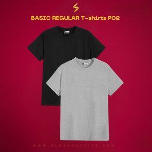 Pack of 2 Regular Basic Tees