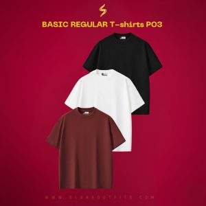 Pack of 3 Regular Basic Tees