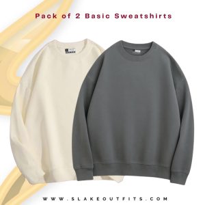 Pack of 2 Basic Sweatshirts